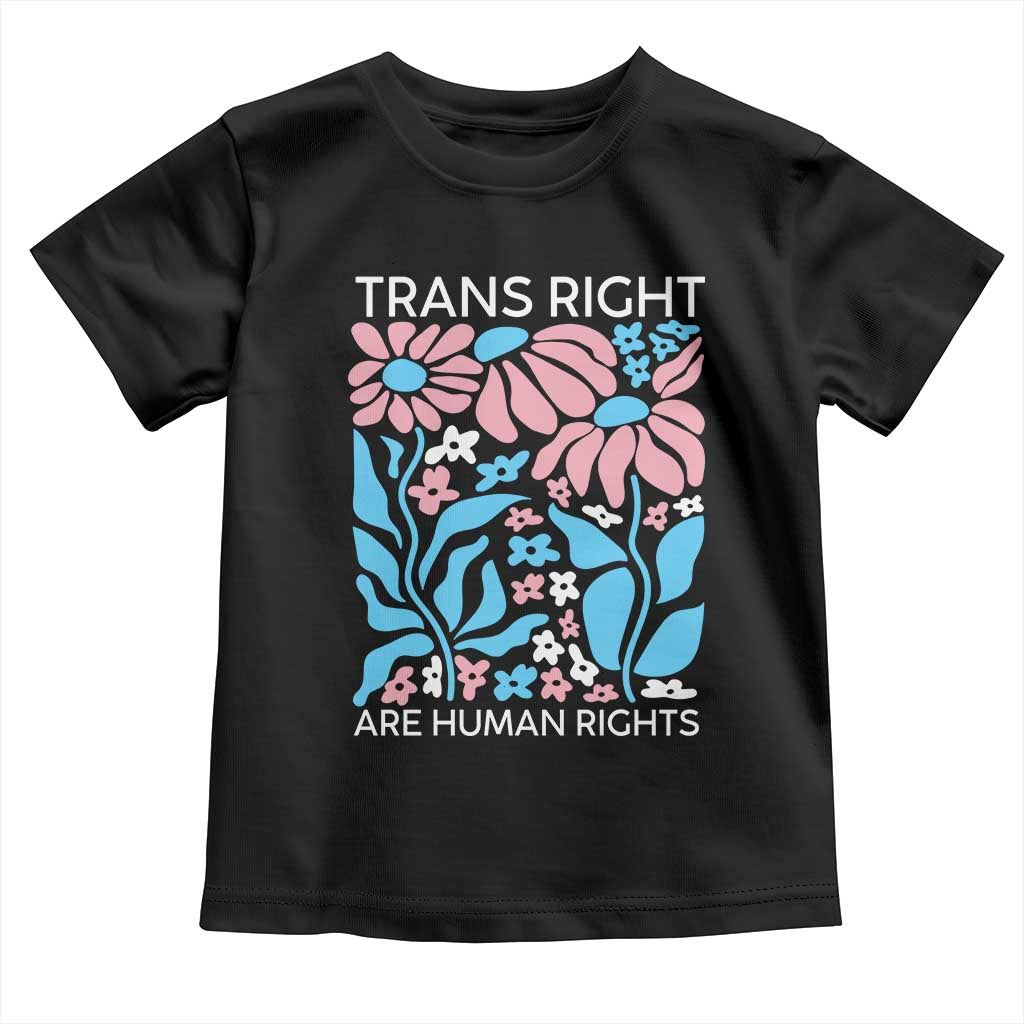 Trans Rights Toddler T Shirt Protect Trans Social Justice LGBT TS10 Black Print Your Wear