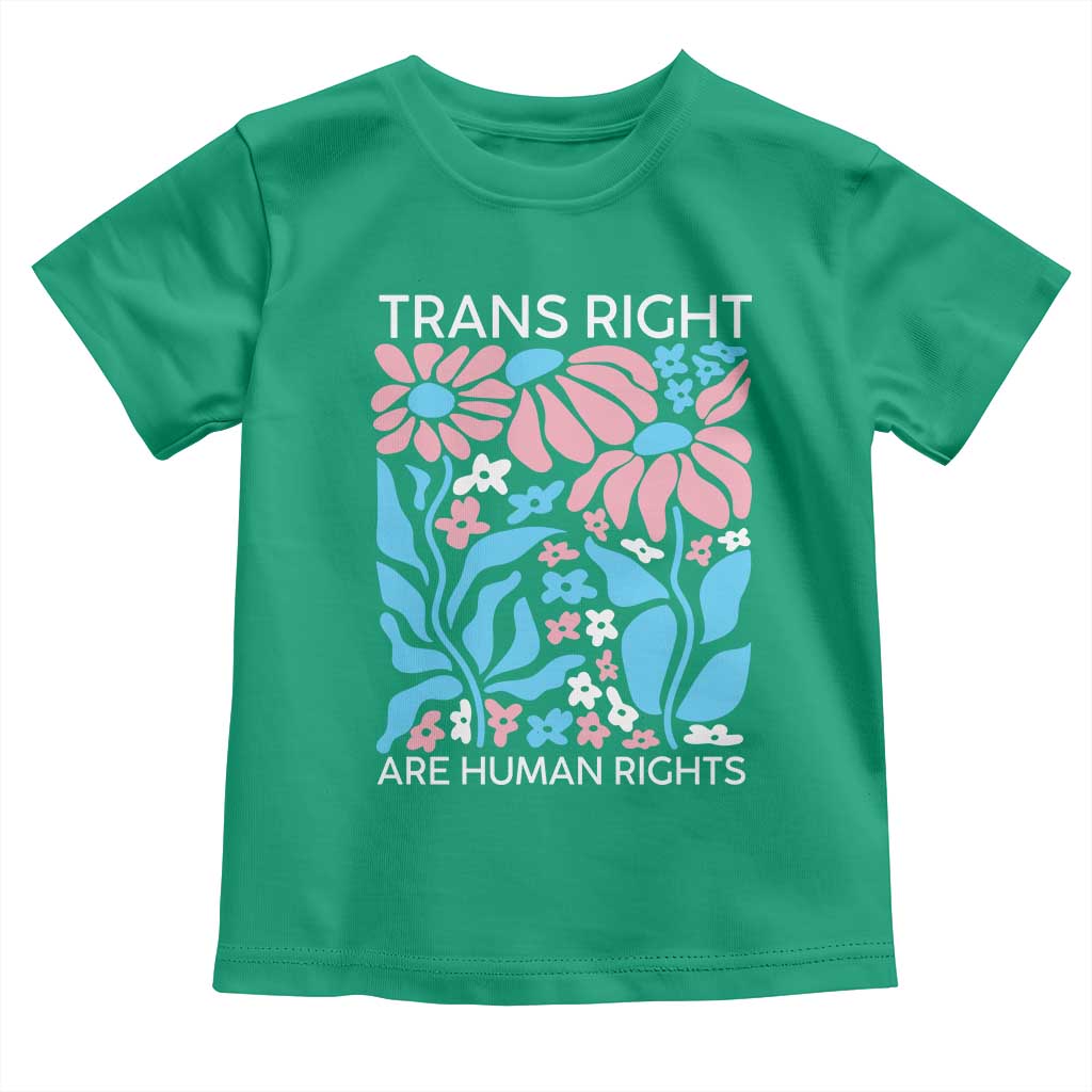 Trans Rights Toddler T Shirt Protect Trans Social Justice LGBT TS10 Irish Green Print Your Wear