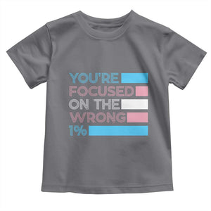 Trans Rights Toddler T Shirt Transgender LGBTQ Queer Pride Ally Social Justice TS10 Charcoal Print Your Wear