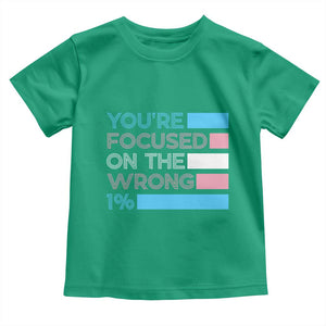 Trans Rights Toddler T Shirt Transgender LGBTQ Queer Pride Ally Social Justice TS10 Irish Green Print Your Wear