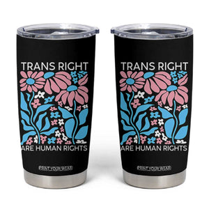 Trans Rights Tumbler Cup Protect Trans Social Justice LGBT TS10 Black Print Your Wear