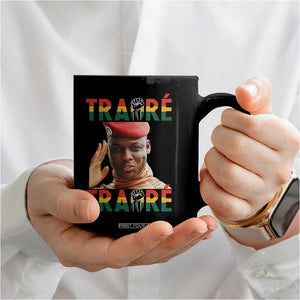 Traoré 2025 Coffee Mug African President Burkina Faso TS02 Print Your Wear