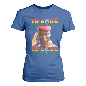 Traoré 2025 T Shirt For Women African President Burkina Faso TS02 Royal Blue Print Your Wear