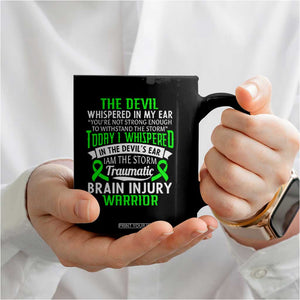 Traumatic Brain Injury Awareness Coffee Mug TBI Warrior I Am The Storm TS02 Print Your Wear