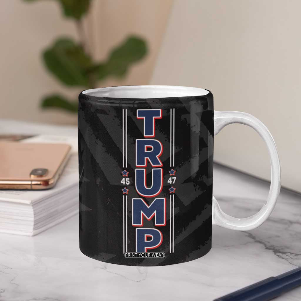 Trump 45 47 Coffee Mug Patriotic American Eagle TB09 Print Your Wear