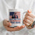 Trump Best Dad Ever Coffee Mug Funny Father's Day Make Fatherhood Great Again USA Flag TS02 Print Your Wear