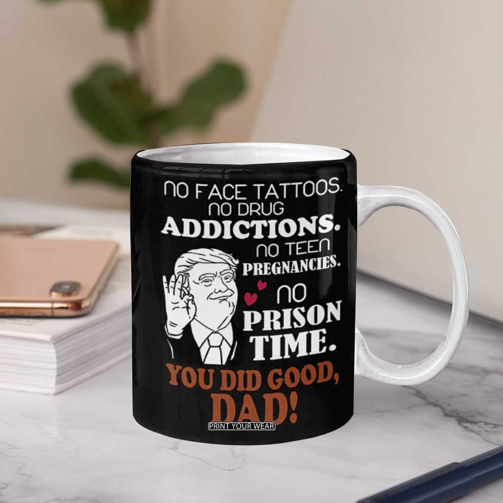 Trump Dad Coffee Mug Funny Fathers Day Gag Gifts TB10 Print Your Wear