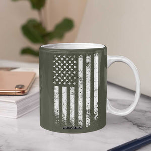 Trump Dad Coffee Mug Papa Grandpa Stepdad Fathers Day Gift American Flag TB10 Print Your Wear
