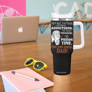 Trump Dad Tumbler With Handle Funny Fathers Day Gag Gifts TB10 Print Your Wear