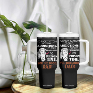 Trump Dad Tumbler With Handle Funny Fathers Day Gag Gifts TB10 Print Your Wear