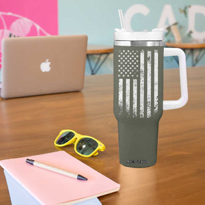 Trump Dad Tumbler With Handle Papa Grandpa Stepdad Fathers Day Gift American Flag TB10 Print Your Wear
