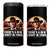 Trump Tariffs Cowboy 4 in 1 Can Cooler Tumbler Theres A New Tariff In Town Western TS02 One Size: 16 oz Black Print Your Wear