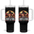 Trump Tariffs Cowboy Tumbler With Handle Theres A New Tariff In Town Western TS02 One Size: 40 oz Black Print Your Wear