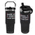 Twin Dad Flip Straw Tumbler Make It A Double Funny New Dad Fathers Day TS10 One Size: 30 oz Black Print Your Wear