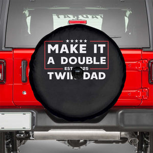Twin Dad Spare Tire Cover Make It A Double Funny New Dad Fathers Day TS10 Black Print Your Wear