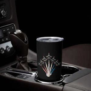 US Airplane Fighter Jet American Flag 4th Of July Tumbler Cup TS11 Print Your Wear