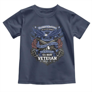 US Military Navy Veteran Toddler T Shirt It Cannot Be Inherited Nor Can It Be Purchased I Have Earned It TS11 Navy Print Your Wear