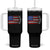 USA Flag Rocket Tumbler With Handle Patriotic Space Red White Blue 4th of July TS10 One Size: 40 oz Black Print Your Wear