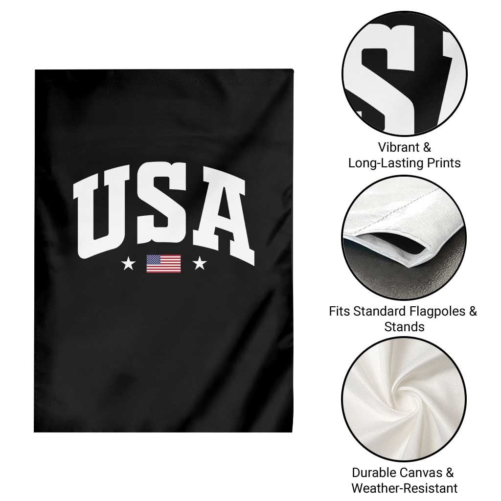 USA Garden Flag American Flag Patriotic 4th of July TS10 Print Your Wear
