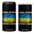 Ukraine Flag 4 in 1 Can Cooler Tumbler Glory to the Heroes Ukrainian Patriot Patriotic TS10 One Size: 16 oz Black Print Your Wear
