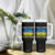Ukraine Flag Tumbler With Handle Glory to the Heroes Ukrainian Patriot Patriotic TS10 Print Your Wear