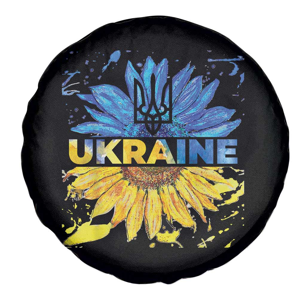 Ukraine Sunflower Ukrainian Flag Spare Tire Cover TS10 Print Your Wear