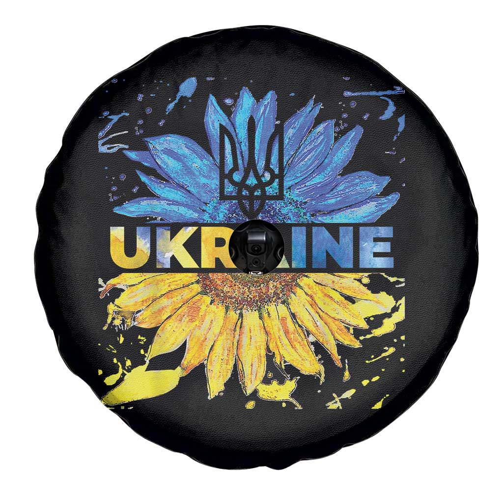 Ukraine Sunflower Ukrainian Flag Spare Tire Cover TS10 Print Your Wear