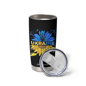 Ukraine Sunflower Ukrainian Flag Tumbler Cup TS10 Print Your Wear