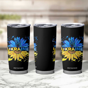 Ukraine Sunflower Ukrainian Flag Tumbler Cup TS10 Print Your Wear