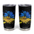 Ukraine Sunflower Ukrainian Flag Tumbler Cup TS10 Black Print Your Wear