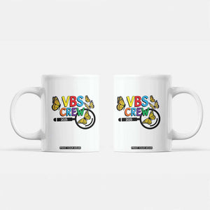 VBS 2025 Coffee Mug Magnified Vacation Bible School Butterfly VBS Team TS02 White Print Your Wear