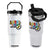 VBS 2025 Flip Straw Tumbler Magnified Vacation Bible School Butterfly VBS Team TS02 One Size: 30 oz White Print Your Wear