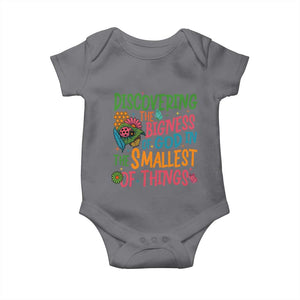 VBS 2025 Insects Adventure Baby Onesie Discovering the Bigness of God in the Smallest of Things TS02 Charcoal Print Your Wear