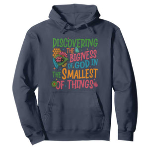 VBS 2025 Insects Adventure Hoodie Discovering the Bigness of God in the Smallest of Things TS02 Navy Print Your Wear