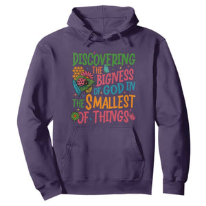 VBS 2025 Insects Adventure Hoodie Discovering the Bigness of God in the Smallest of Things TS02 Purple Print Your Wear