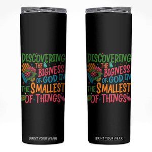 VBS 2025 Insects Adventure Skinny Tumbler Discovering the Bigness of God in the Smallest of Things TS02 Black Print Your Wear