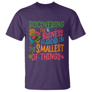 VBS 2025 Insects Adventure T Shirt Discovering the Bigness of God in the Smallest of Things TS02 Purple Print Your Wear