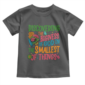 VBS 2025 Insects Adventure Toddler T Shirt Discovering the Bigness of God in the Smallest of Things TS02 Dark Heather Print Your Wear