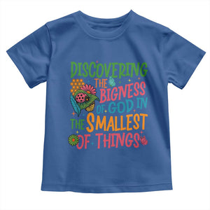 VBS 2025 Insects Adventure Toddler T Shirt Discovering the Bigness of God in the Smallest of Things TS02 Royal Blue Print Your Wear