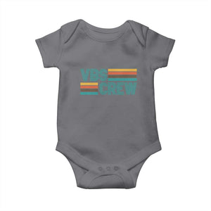 VBS Crew Baby Onesie Vacation Bible School Church Camp Retro Vintage TS10 Charcoal Print Your Wear