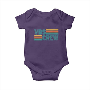 VBS Crew Baby Onesie Vacation Bible School Church Camp Retro Vintage TS10 Purple Print Your Wear