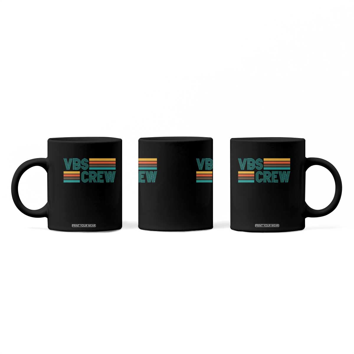 VBS Crew Coffee Mug Vacation Bible School Church Camp Retro Vintage TS10 Print Your Wear