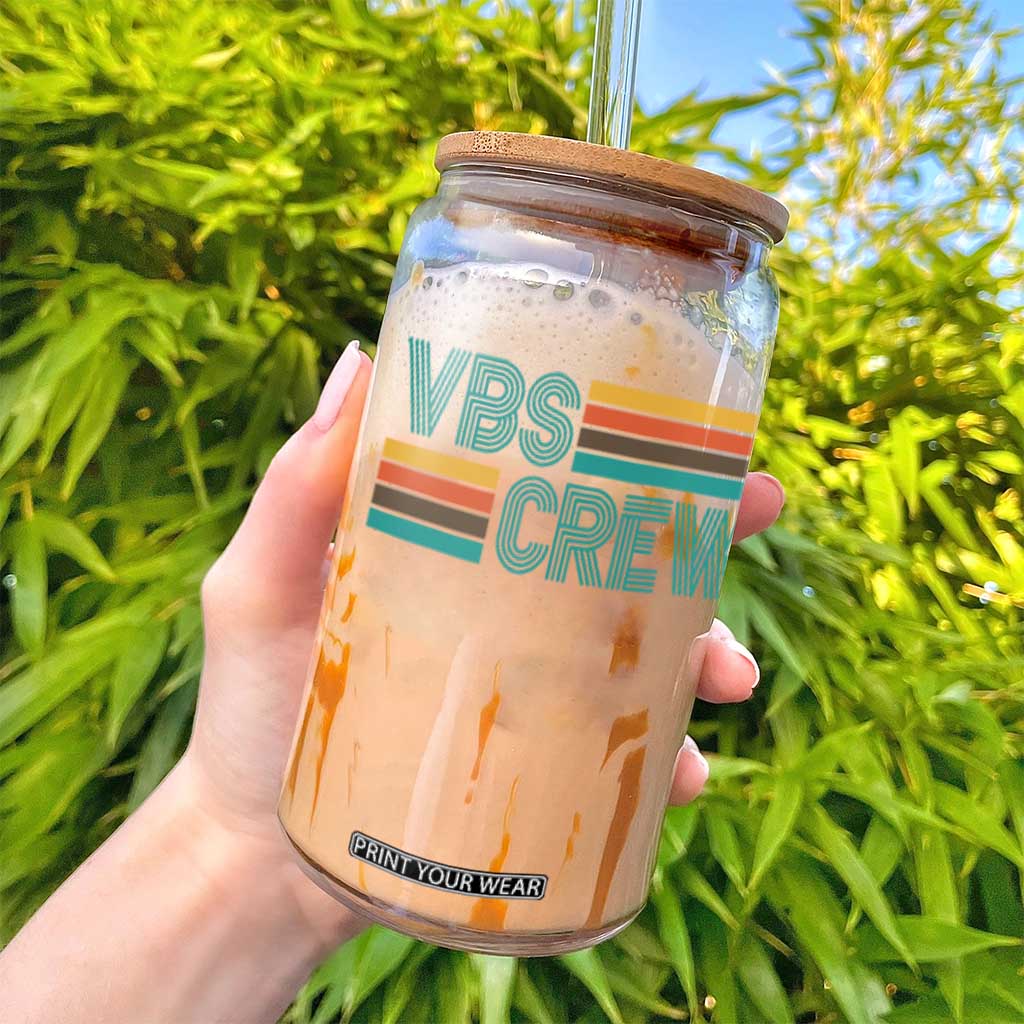 VBS Crew Glass Can Vacation Bible School Church Camp Retro Vintage TS10 Print Your Wear