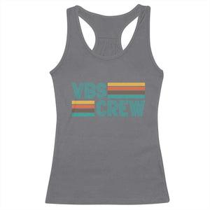 VBS Crew Racerback Tank Top Vacation Bible School Church Camp Retro Vintage TS10 Charcoal Print Your Wear