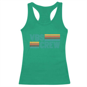 VBS Crew Racerback Tank Top Vacation Bible School Church Camp Retro Vintage TS10 Irish Green Print Your Wear