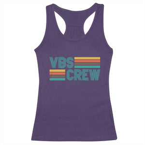 VBS Crew Racerback Tank Top Vacation Bible School Church Camp Retro Vintage TS10 Purple Print Your Wear