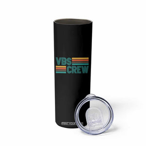VBS Crew Skinny Tumbler Vacation Bible School Church Camp Retro Vintage TS10 Print Your Wear