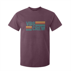 VBS Crew T Shirt For Kid Vacation Bible School Church Camp Retro Vintage TS10 Maroon Print Your Wear