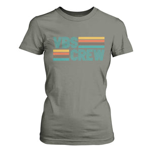 VBS Crew T Shirt For Women Vacation Bible School Church Camp Retro Vintage TS10 Military Green Print Your Wear