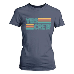 VBS Crew T Shirt For Women Vacation Bible School Church Camp Retro Vintage TS10 Navy Print Your Wear